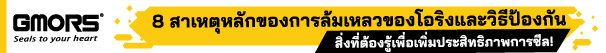 8 สาเหตุหลักของการล้มเหลวของโอริงและวิธีป้องกัน – สิ่งที่ต้องรู้เพื่อเพิ่มประสิทธิภาพการซีล!